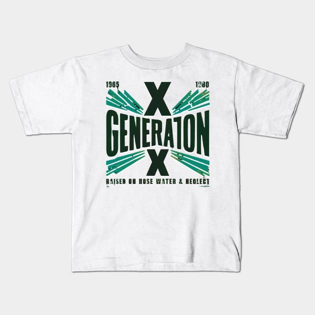 Generation X Kids T-Shirt by smailyd